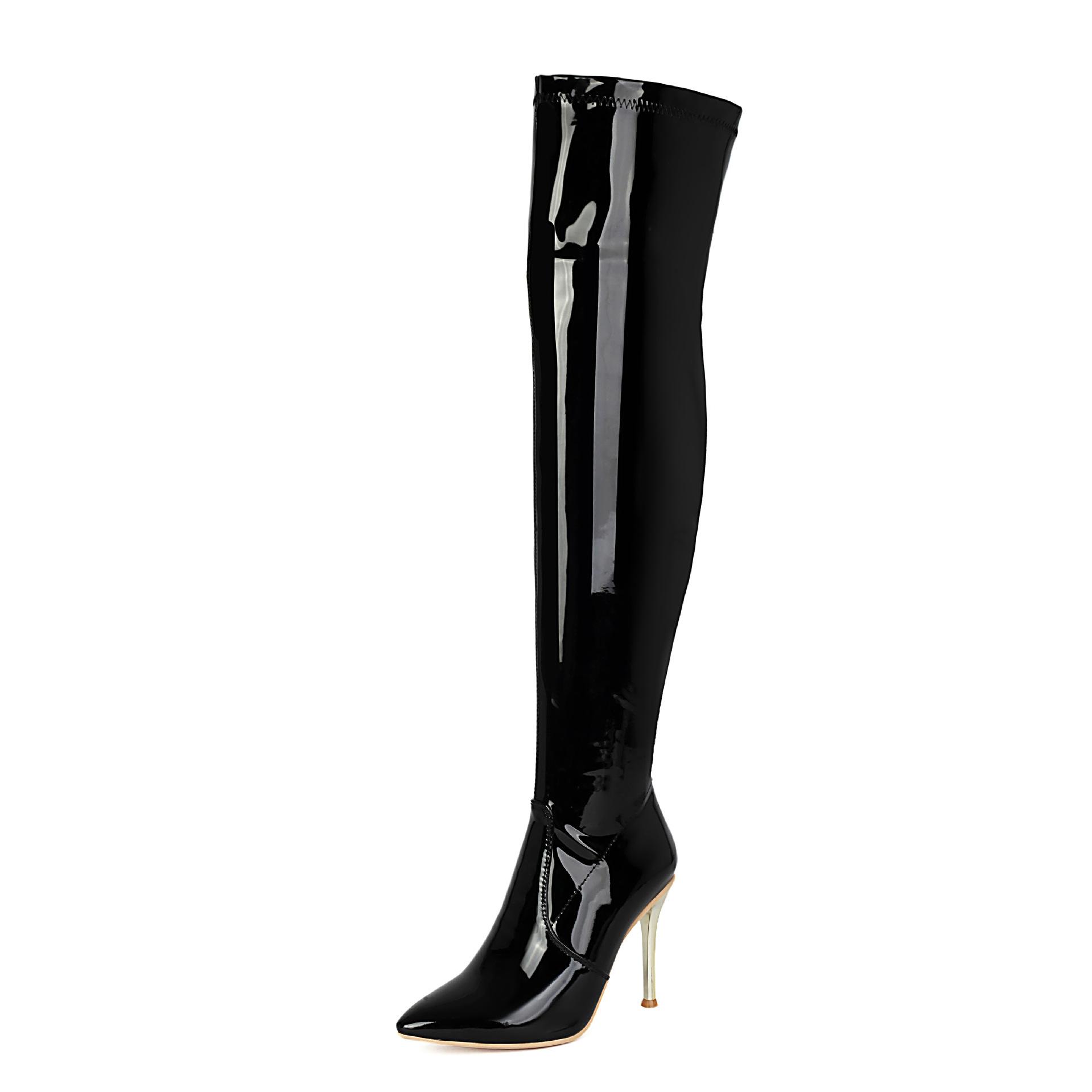 Elastic Knee Boots Spring and Autumn