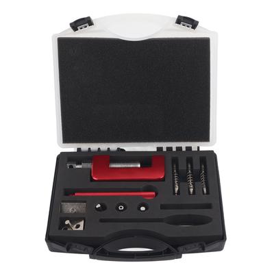 12 Stück Universal Motorrad Kettennieter Nietwerkzeug Set mit Aufbewahrungsbox für ATV Dirt