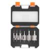 6pcs Portable Carrying Case Diamond Hole Saw Kit Diamond Hole Saw Set  Drilling Marble