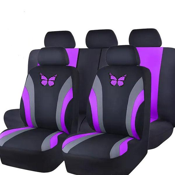 New Available Butterfly Car Seat Cover Full Set Universal Car Seat Protection Covers Car Interior Accessories