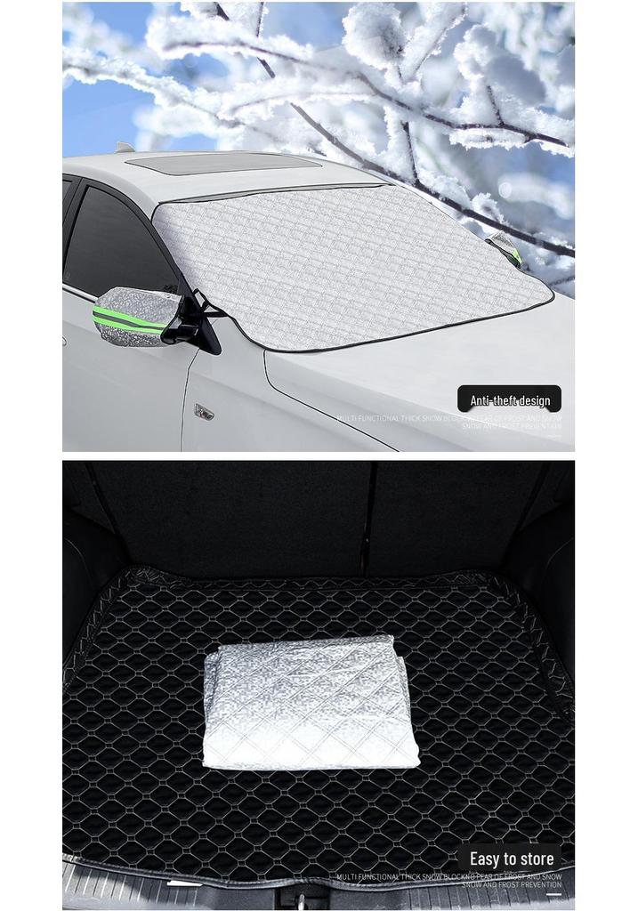 Universal Car Windshield Snow Cover - Winter Shield for All Models (2026)