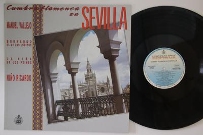 LP Record VARIOUS - Cumbre Flamenca En Sevilla 5307904891 HISPAVOX Spain Latin Used