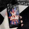 D-Def Leppard Band Phone Case For Samsung S26 S25 Plus S20 S20 Plus S22 Ultra S23 FE S21 Plus S21 Ultra Glass Cover
