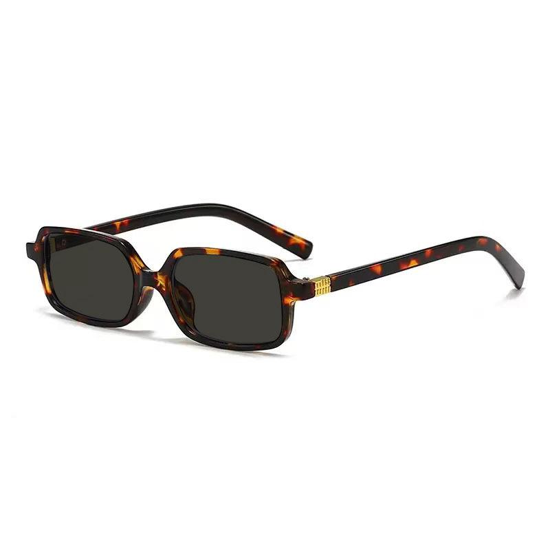 Korean Square Frame Myopia Sunglasses for Women New Trendy High-end Sun Glasses for Myopia Outdoor UV Protection Near Sight Sunglasses