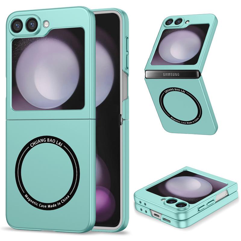 Applicable To Samsung Z FLIP7 Folding Phone Case Magsafe Magnetic Galaxy Z FliP6 Anti-drop Case