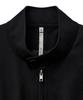 Noirer Oversized Wool Harrington Jacket (Black)