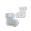 Christmas Stocking Silicone Candlestick Molds for Making Candle Holder Christmas Decoration Epoxy Resin Silicone Molds