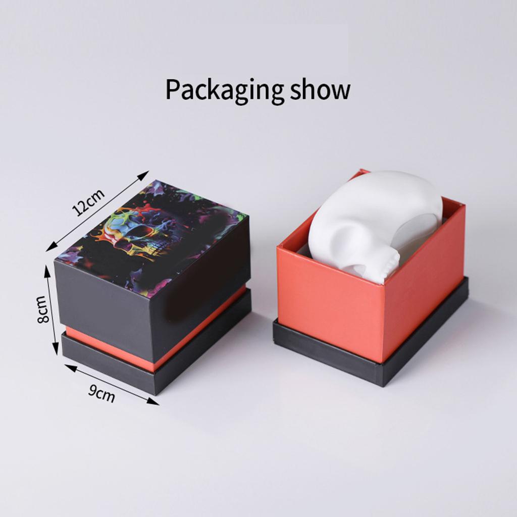 Tattoozubehör aus Silikon, Totenkopf-Tattoo-Silikon, Übungsmodellzubehör für Anfänger, Make-up-Zubehör, Dekorationen