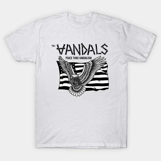 

The Vandals Band White Color All Size 100% Cotton Shirt BL718 Unisex T-Shirt XXXL