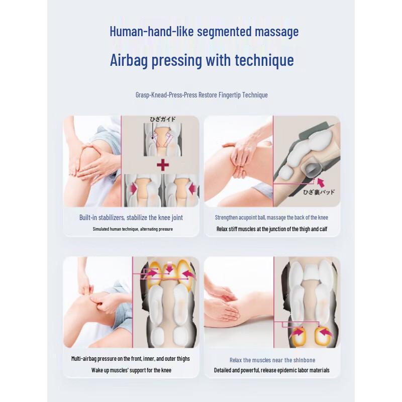 Panasonic Heated Vibration Knee Massager CN plug (adapter included)