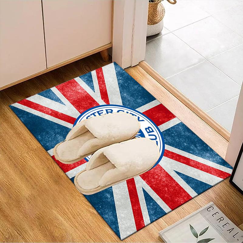 Fc Crest Design Printed Office Carpet Chair Cushion  Entryway Rug, Rugs for Living Room, Bedroom Christmas Gifts