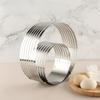 Effort-saving Cake Layer Cutter Stainless Steel Cake Layered Ring  Bread