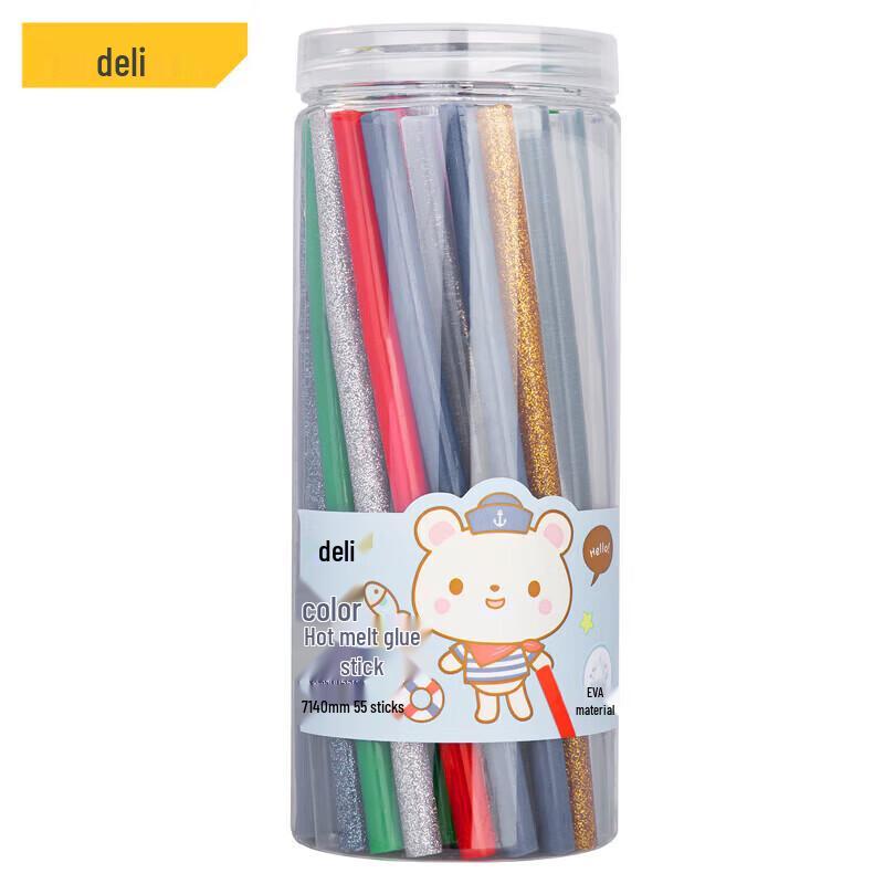 Deli Colored High-Viscosity Hot Melt Glue Sticks