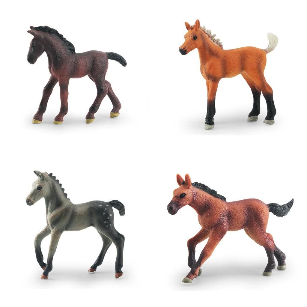 Pure Breed Horse Model With Plastic Material For Desktop Ornament And Collectors Item