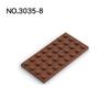 20 Piezas Piezas MOC 3035 Placa 4 x 8 Ladrillos Compatibles DIY Ensamblar Bloques de Construcción Partícula Puzzle para Niños Juguete para el Cerebro Regalo de Cumpleaños