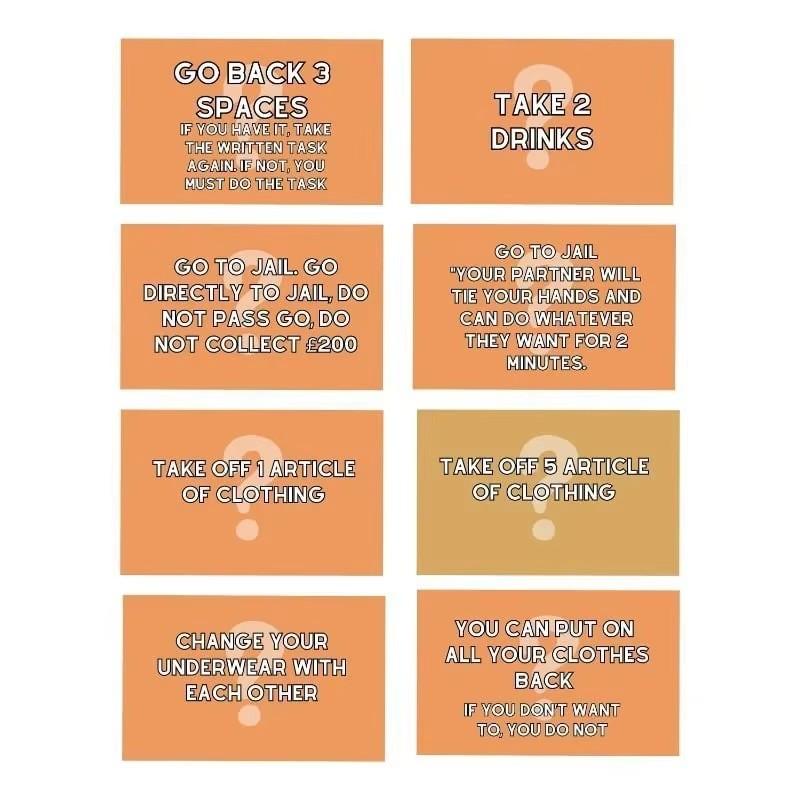 Adultopoly Board Game Couple Board Game Couple Opoly Board Game Entertainment Board Cards Games Couples Outdoor Portable Game