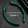Carbon fiber Car Steering Wheel Cover Non-slip Protector Sleeves For Peugeot 207 3008 206 208 308 307 407 508 ML 2008 5008 Stickers