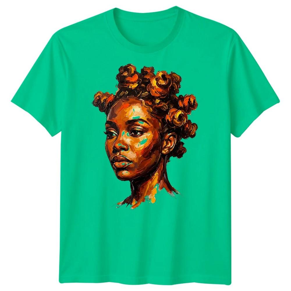 Unisexs Black Art Graphic T Shirt Classic Fit Crewneck Cotton Graphic Tee