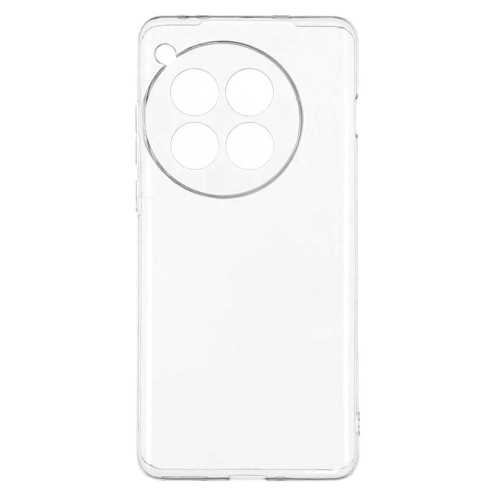 UNITHIN For OnePlus 12 5G Case Ultra Thin 0.7mm Clear TPU Anti Drop Phone Cover Precise Cutouts