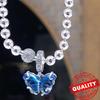 Symbolically Copper Colorful Butterfly Dragonfly Charm Fit Original Bracelets Necklaces Jewelry Diy Beads