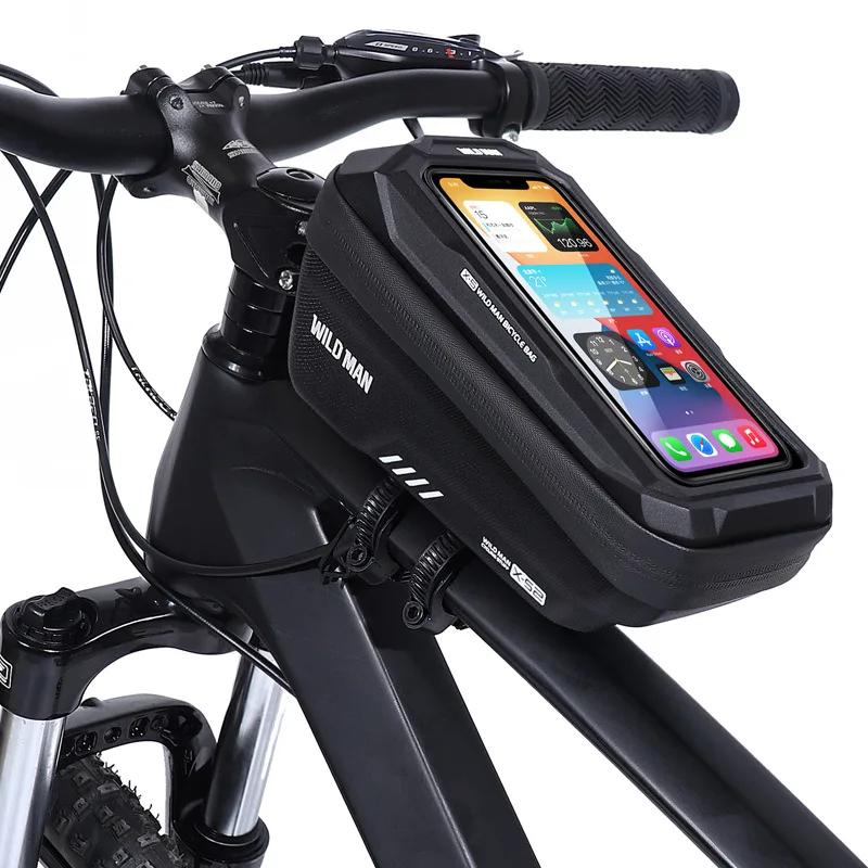 Bicycle Bag Waterproof Touch Screen Cycling Bag Top Front Tube Frame MTB Road Bike Bag Phone Case Bike Accessories