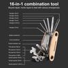 Bikes Multitool 16 In 1 Multi Function Tool For High Performance Ergonomic Design Mountain Bikes Multi Tool Bikes Chain Tool
