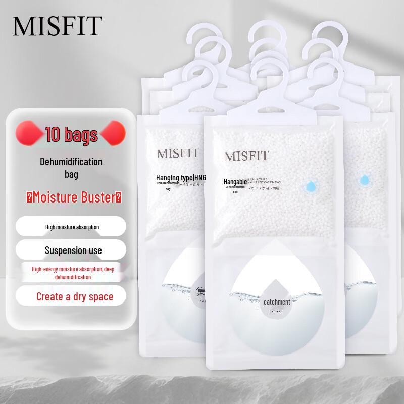 MISFIT Hanging Dehumidifier & Freshener Bags