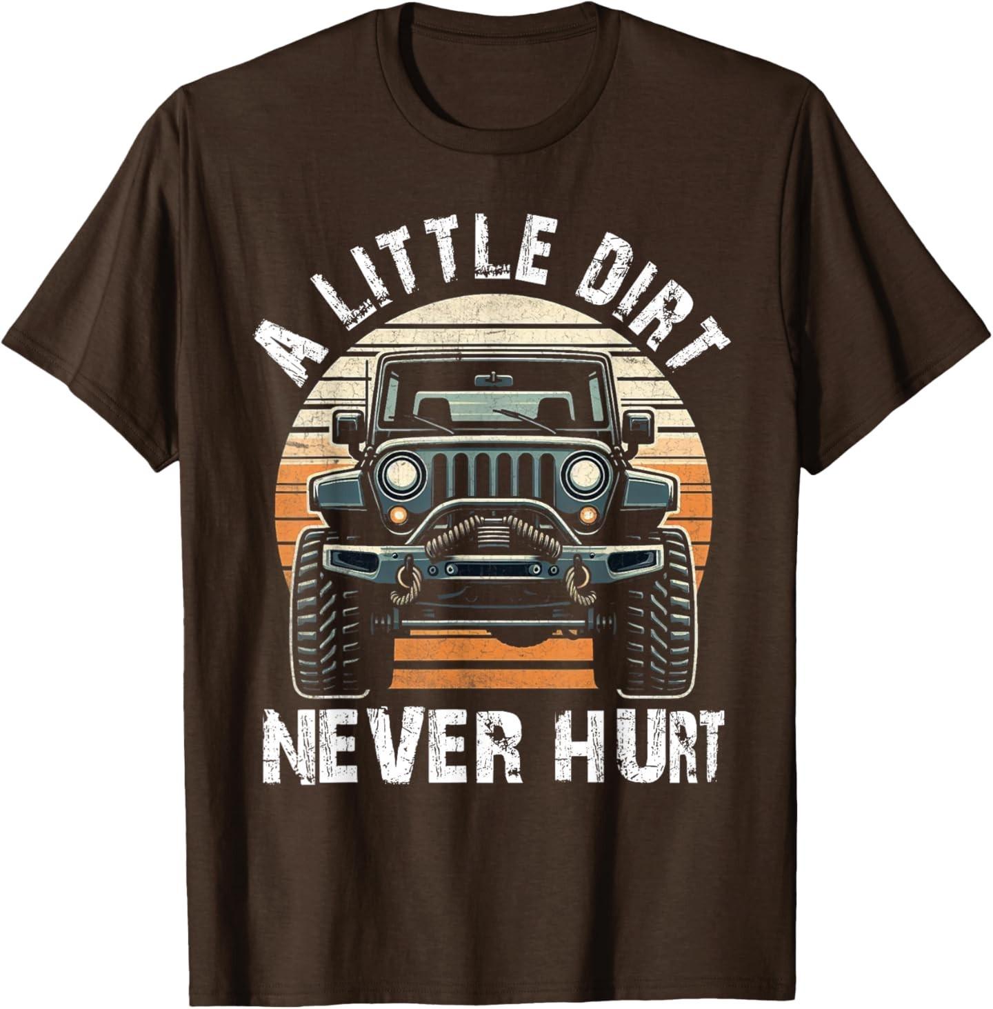 Offroad Racing Dad SxS 4X4 Off-Roading SUV UTV Car Lovers T-Shirt S разноцветный