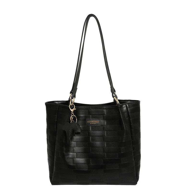 Große Umhängetasche für Damen vielseitige Bürotasche elegant und schlicht