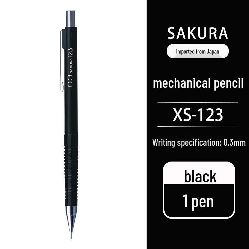 Japan Sakura Mechanical Pencil - 0.3mm, 0.5mm, 0.7mm, 0.9mm for Manga & Hand-painted Design