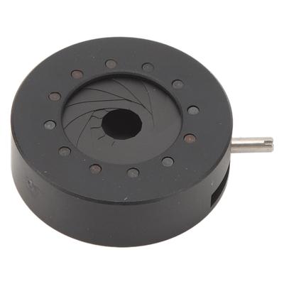 Blendenring Manuell Einstellbar Aluminium 0,5‑15mm 12 Lamellen Irisblende für Kamera