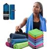 Fast-Drying Multifunctional Microfiber Towel - Super Soft, Ultra Absorbent for Travel, Swimming, Hiking & Fitness - Lightweight