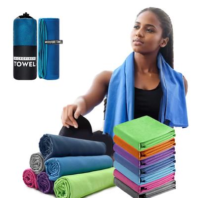 Fast-Drying Multifunctional Microfiber Towel - Super Soft, Ultra Absorbent for Travel, Swimming, Hiking & Fitness - Lightweight