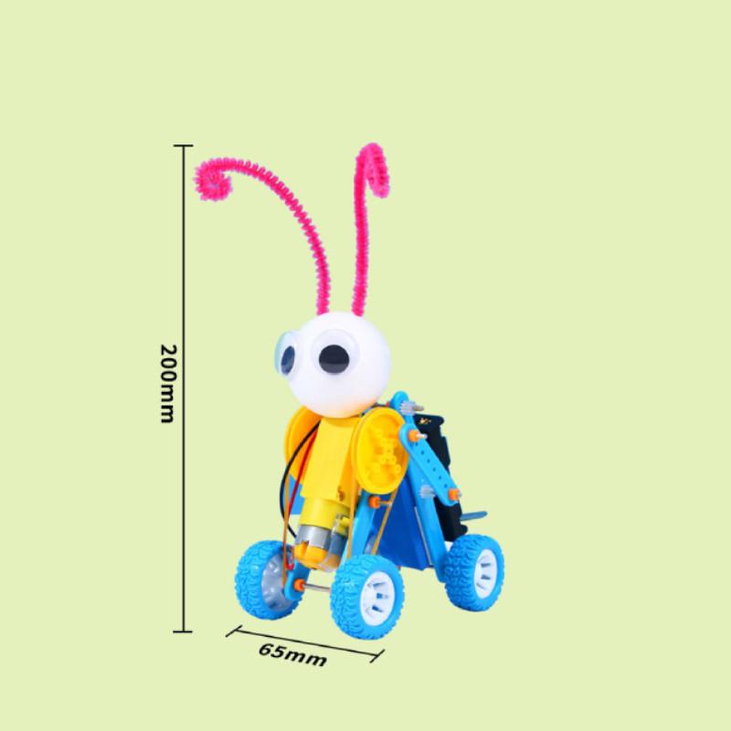 Self Electric Made Machinery Insect Assembly Material Set Children Toys Puzzle