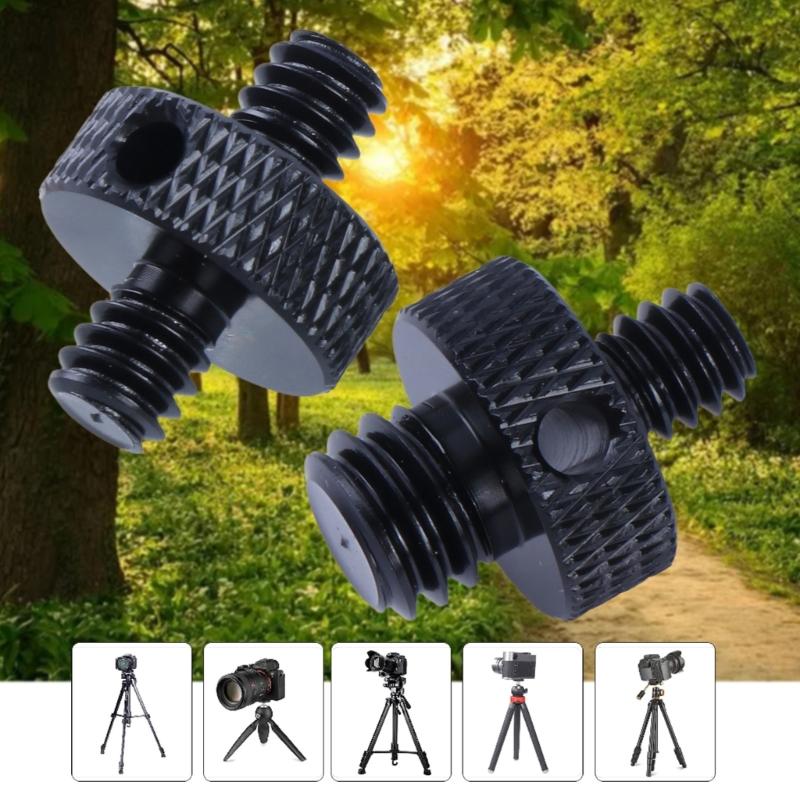 1/4 to 3/8Inch 1/4 to 1/4 Camera Conversion Screw Male To Male Adapter Screw Photography Accessory Camera Screw