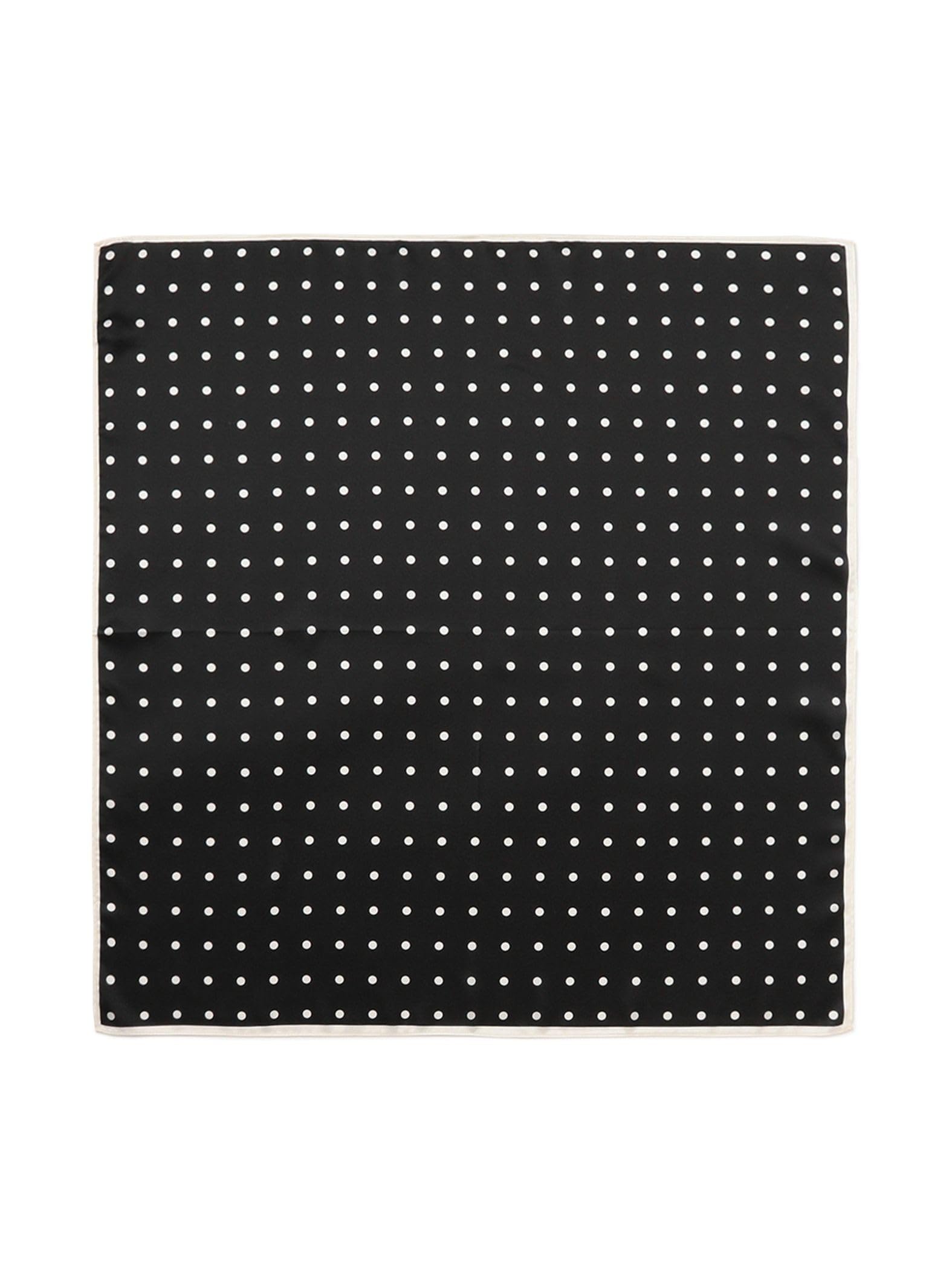 

B:MING LIFE STORE by BEAMS Polka Dot Scarf, Women s, Black, One Size