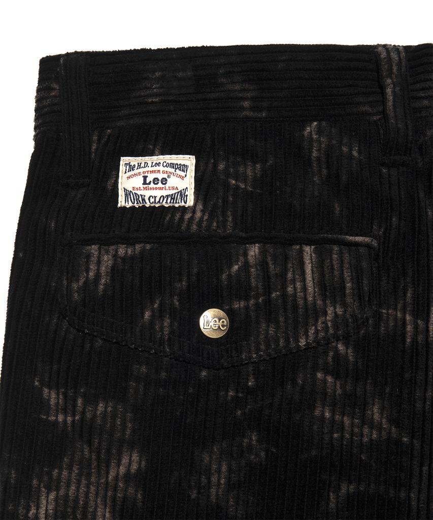 LEE Corduroy Tie-Dye Pants Black