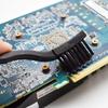 5pcs Cleaning Brush Plastic Brush ESD Brush Remove Dirt On PCB Anti-Static Brush ESD Brush 15×30mm Head Size Anti-Static
