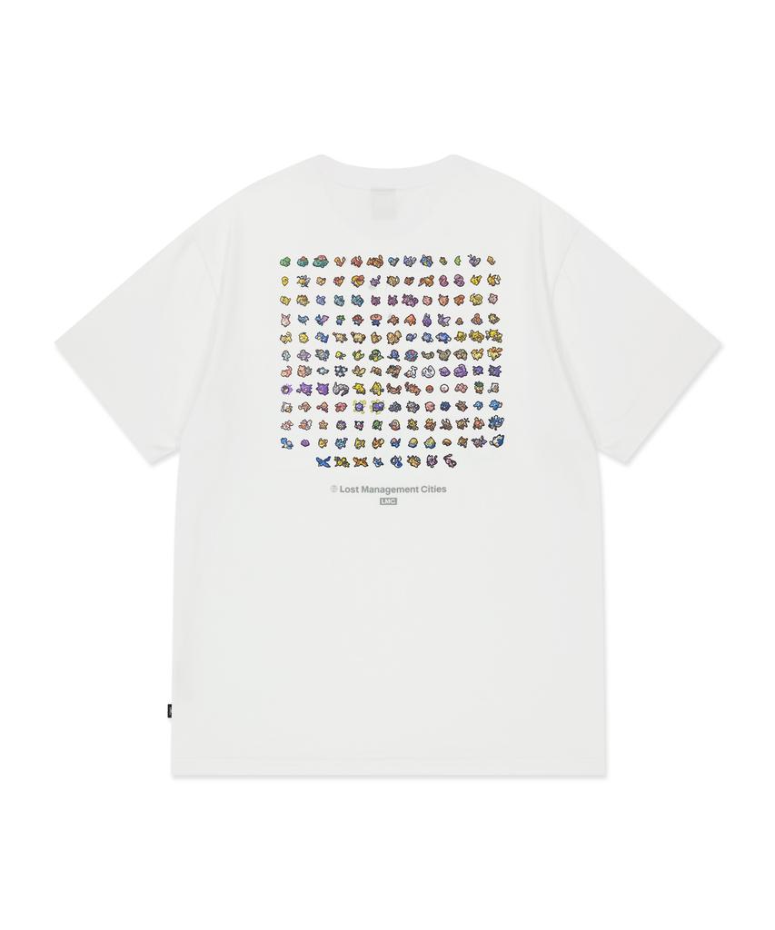 LMC Pokémon Pixel Art 151 Tee White
