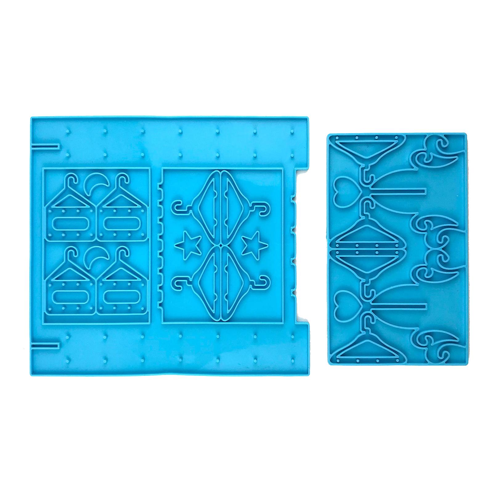 Jewelry Organizer Holder Mold DIY Hanger Shaped Silicone Mold Jewelry Display Stand Mould for Necklace Earrings Pendant 1