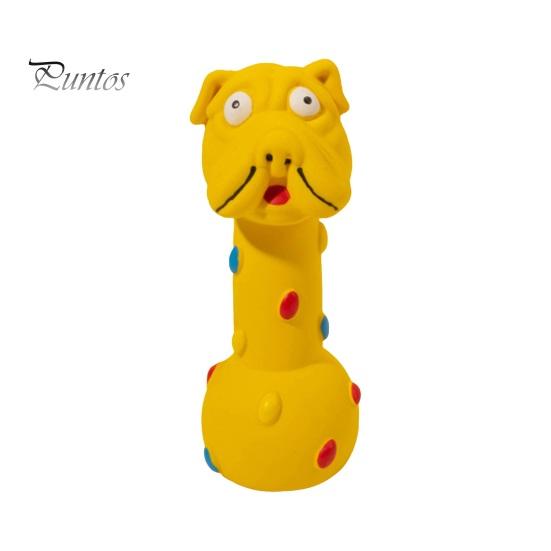 Kauspielzeug für Hunde aus Latex, robust, bissfest, Hantel-Kauspielzeug, Reinigung der Mundgesundheit, Vorbeugung von Zahnstein, lustiges Hundespielzeug für mittelgroße und große Rassen