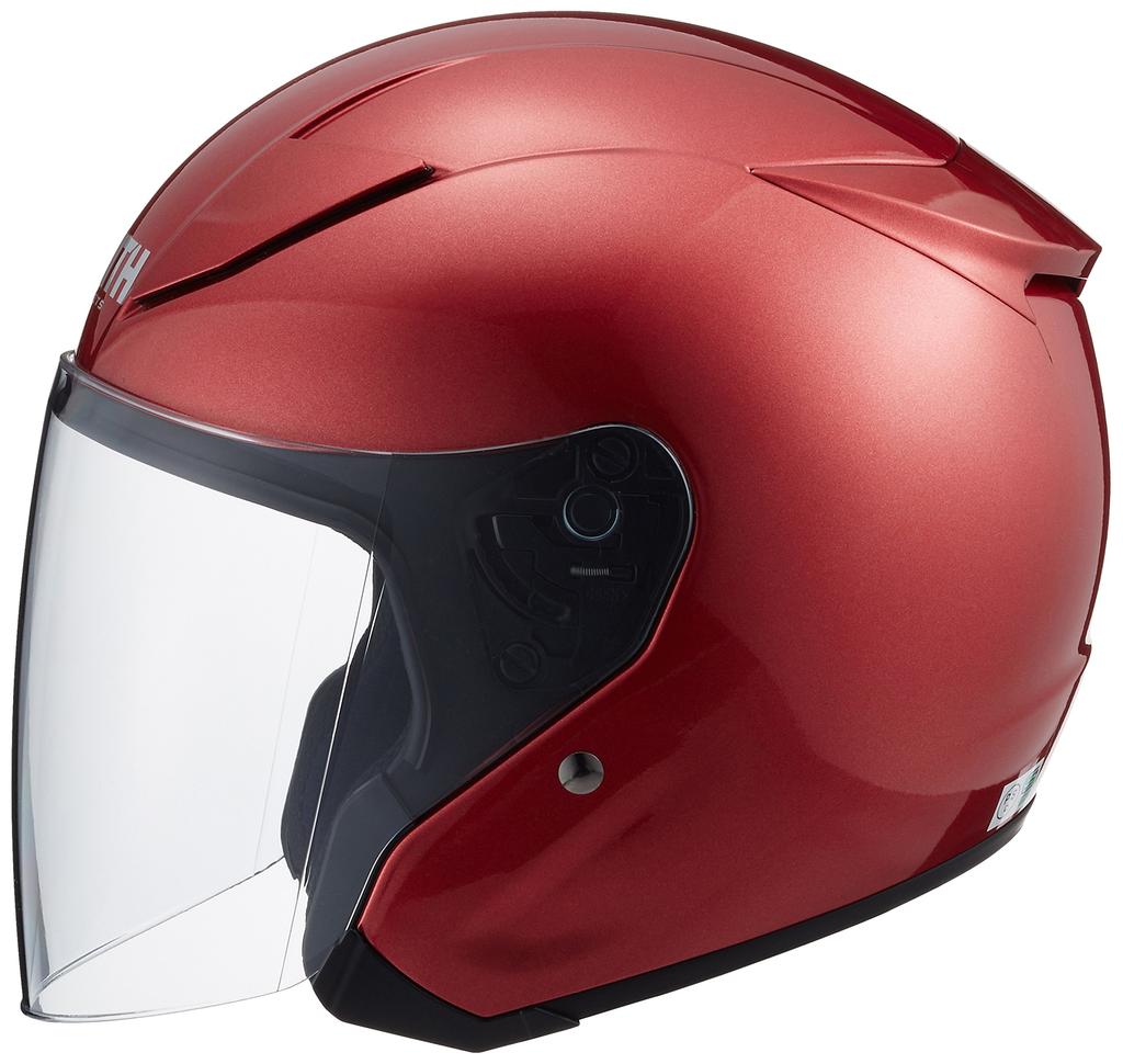 Yamaha Motor Motorcycle Helmet Jet ZENITH Metallic Red XL Circumference Co., Ltd. (Yamaha) YJ-20 (Head 60cm~61cm) 90791-2348X