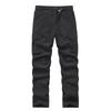 Summer Spring Men Khaki Cargo Pants Men Casual Cargo Pants Man Thin Breathable Multi-Pocket Hiking Loose Trousers