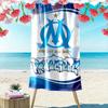 l'OM Logo Print Beach Towel, Large Soft Quick Dry Towel for Beach Camping Swimming