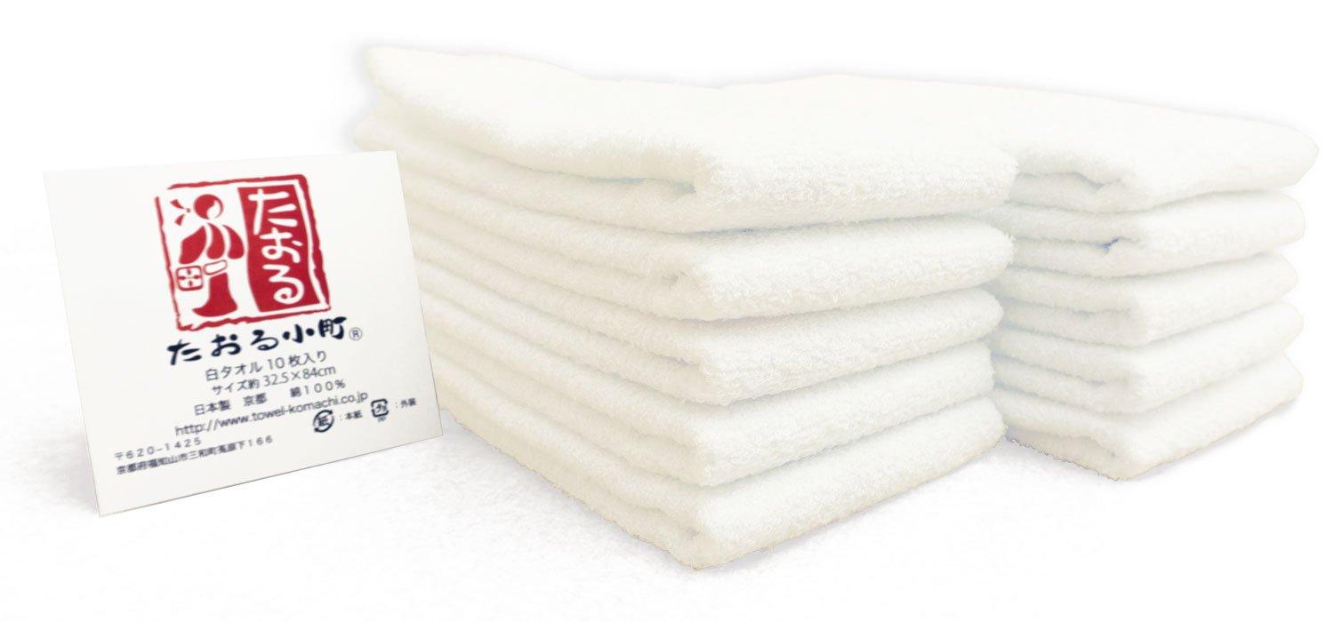 

White Face 230 Набор японских полотенец Water Quick Durable Towel, Полотенце, Momme, 10, Taoru Komachi , Впитывающее, Сушащее, белый