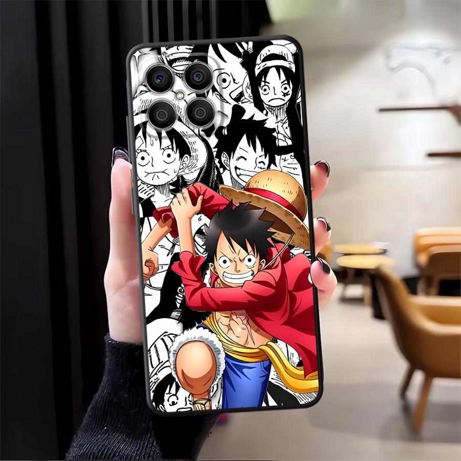 Custodia One Piece Luffy per Honor 200 400 Lite Magic5Lite X8 70 X5b 90 8X X9a X6 X7 Cover per Telefono