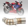 Exhaust Middle Link Pipe Stainless Steel Exhaust System Mid Connection Tube for CBR1000