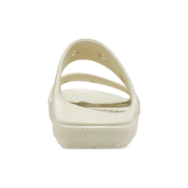 Crocs Sandali Bassi a Fascia Doppia Classici Osso 206761-2Y2