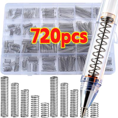 Stainless Steel Compression Springs for Mechanical Repairs DIY Versatile Compression Extension Hardware Spring Assortment Kits