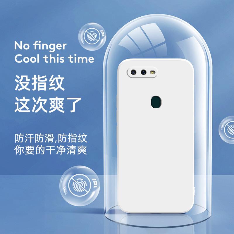 Applicable to OPPOA1S mobile phone case tpu fashionable new retro matte simple protective case luxury trendy liquid silicone